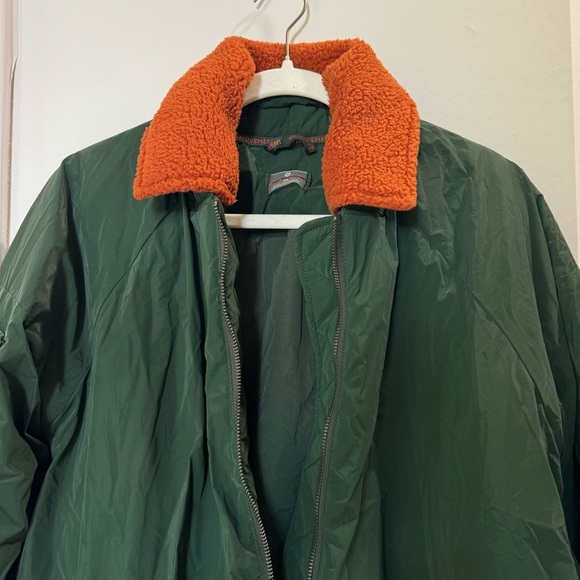 NWT Free People FP Movement Outpost Bomber Jacket Puffer Coat Green - Picture 8 of 10